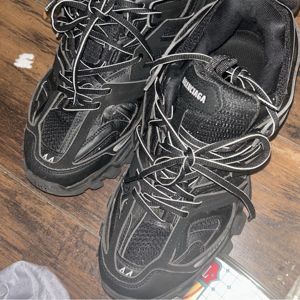 All black